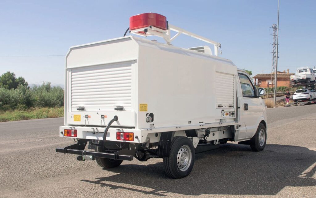 Furgón hidráulico alta presión