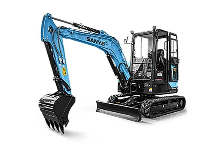 miniexcavadoras y excavadoras eléctricas Sany